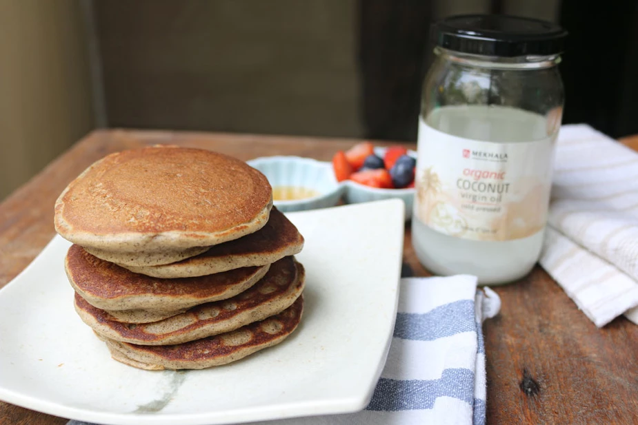 The Breakfast Series: Gluten-free Cinnamon Pancakes