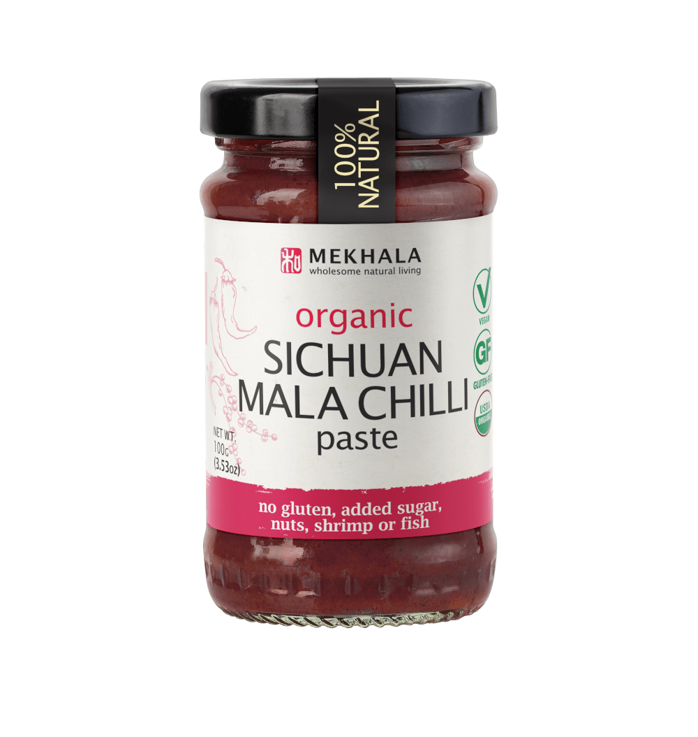 Organic Sichuan Mala Chilli Paste Mekhala Living