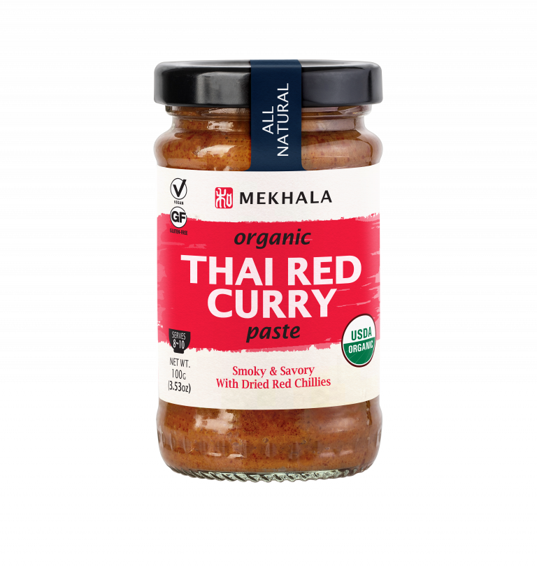 Organic Thai Red Curry Paste Mekhala Living