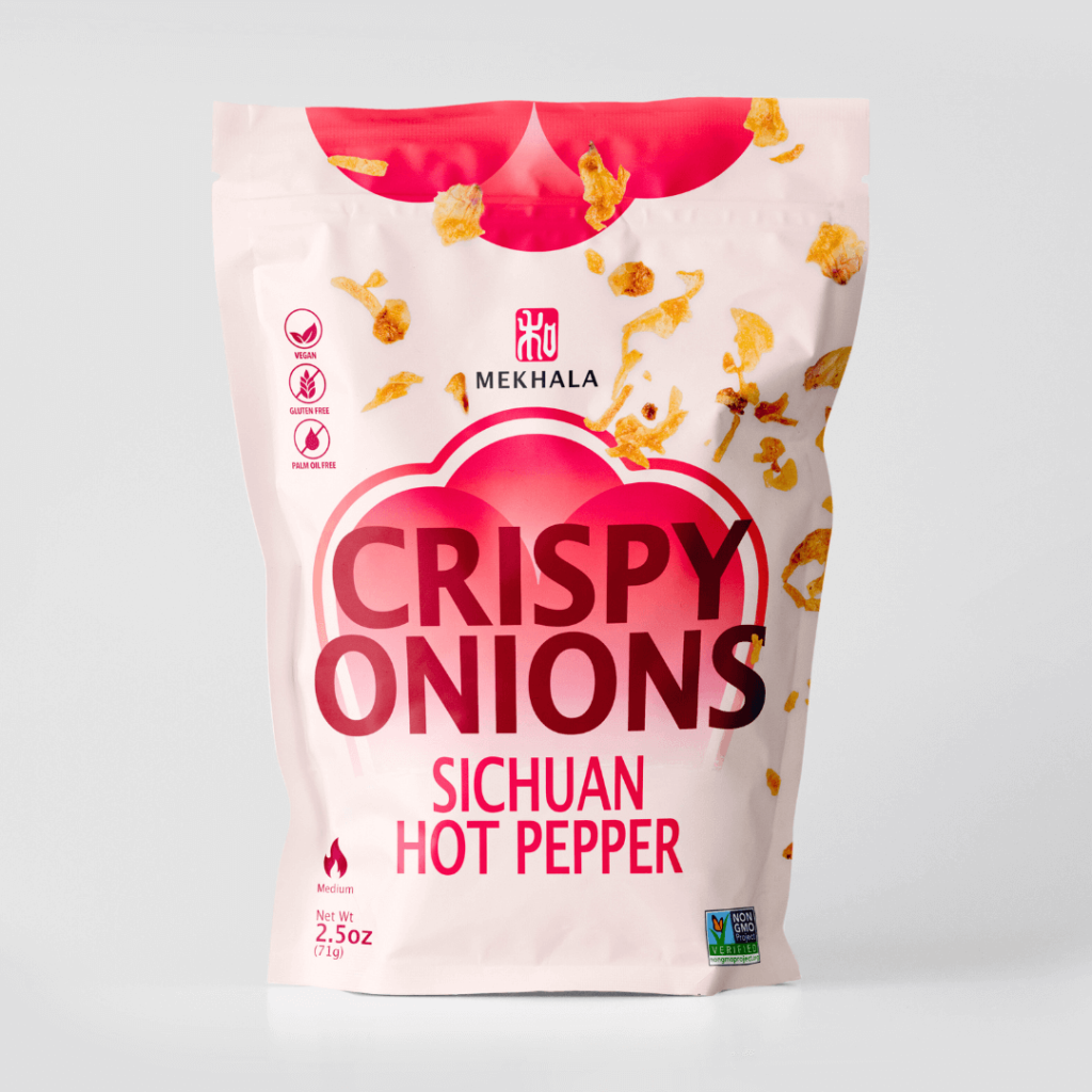 Sichuan Hot Pepper Crispy Onions