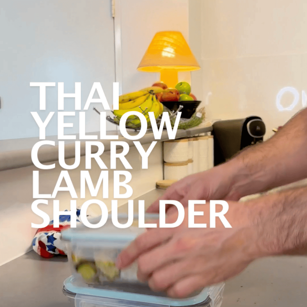 Thai Yellow Curry Lamb Shoulder – Meal Prep Series
