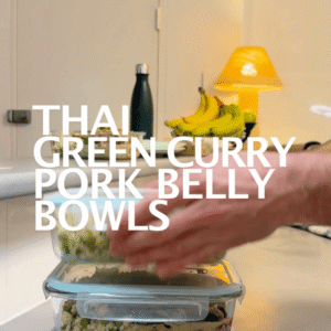 Thai Green Curry Pork Belly