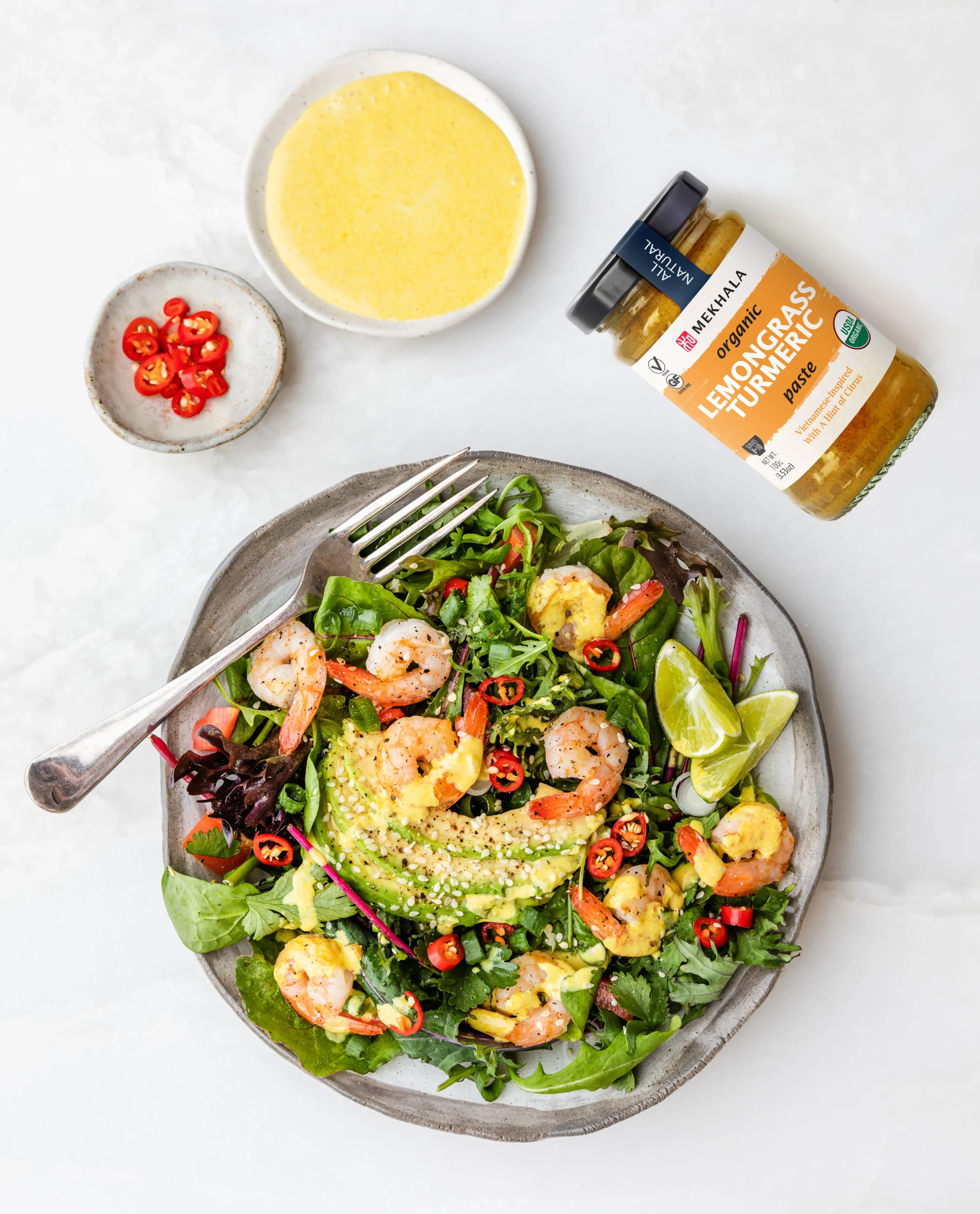 Organic Lemongrass Turmeric Paste