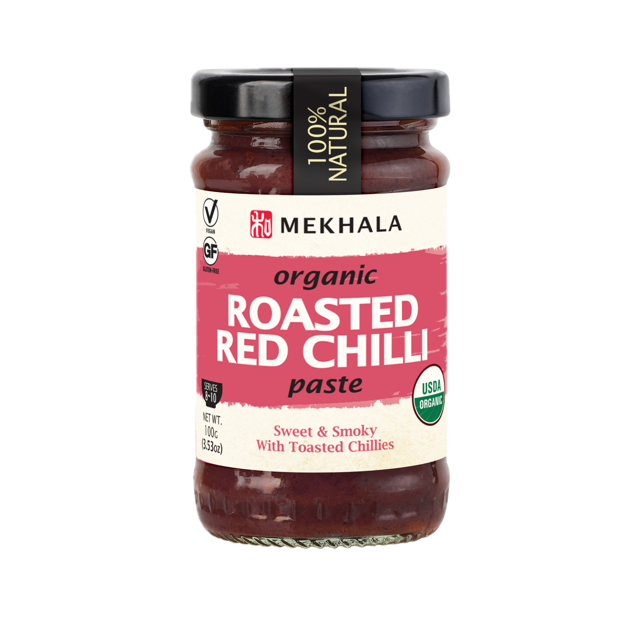 Organic Roasted Red Chilli Paste