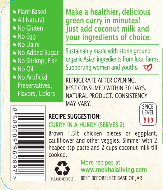 Mekhala_Thai Green Curry Paste_Label Flat_Left_2026